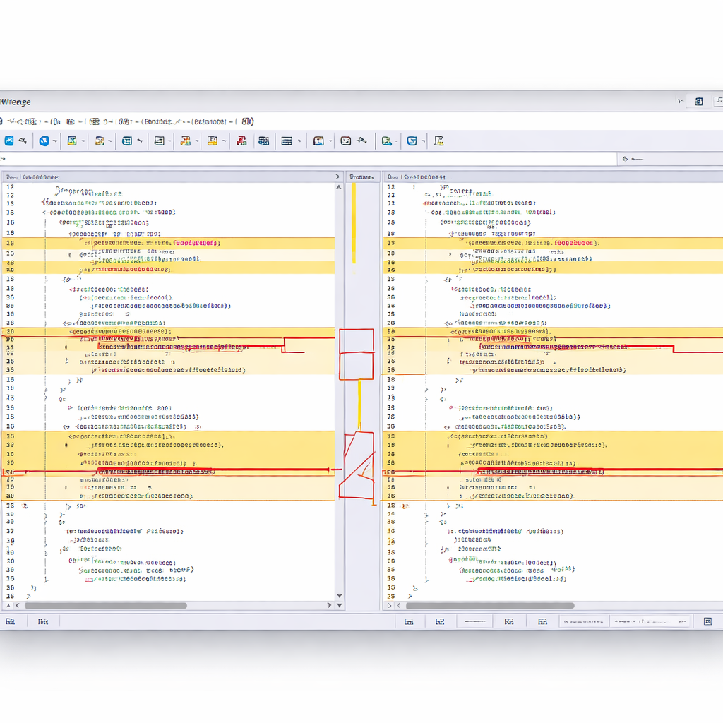WinMerge 核心对比功能展示